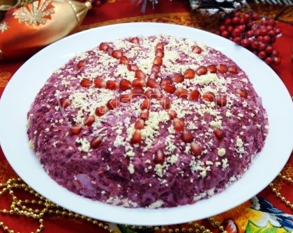 Салат «Новогодний шар»