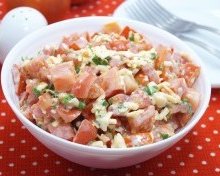 Салаты из помидоров