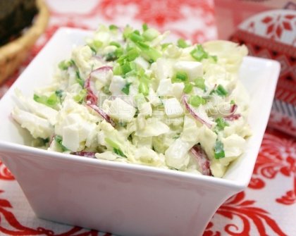 Салат из пекинской капусты